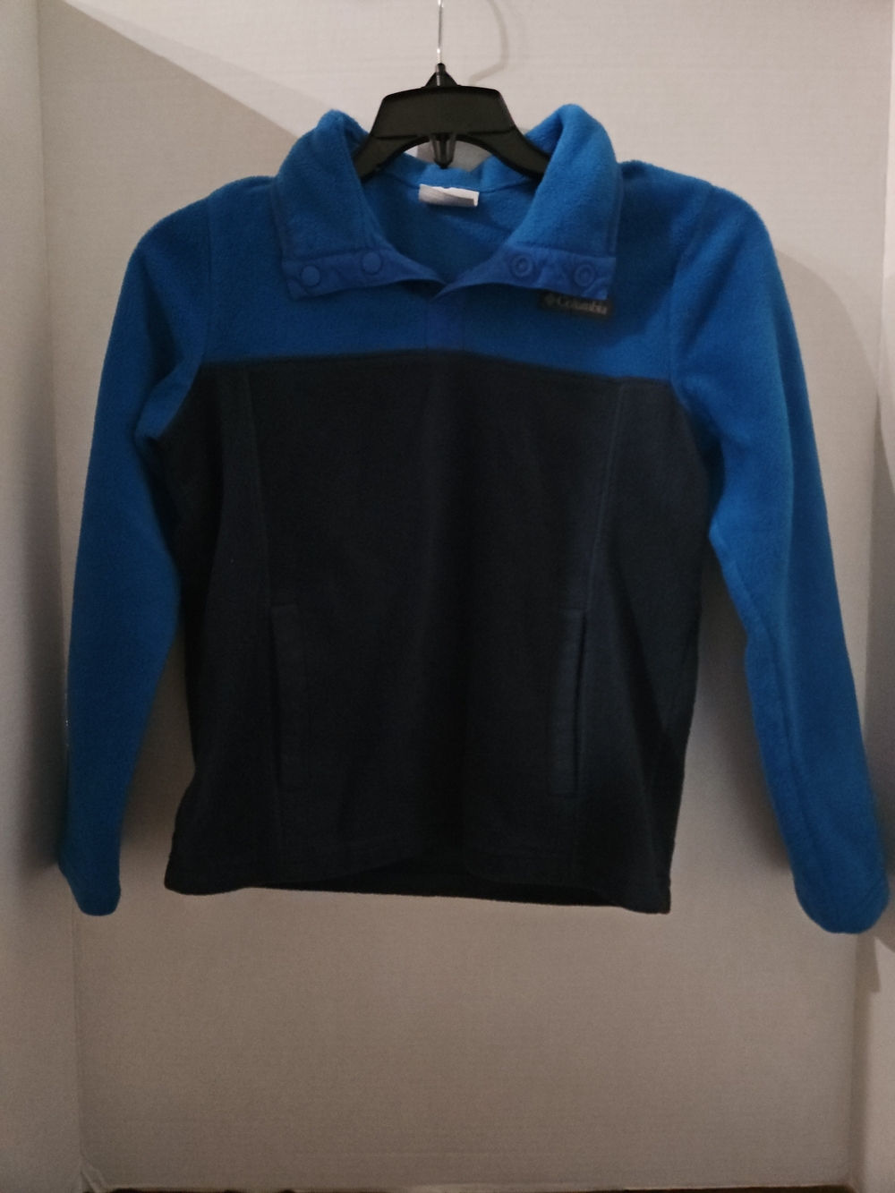 Columbia Kids Blue & Navy Two-Tone Fleece Pullover